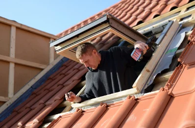 Pose de fenêtres de toit Velux à Audressein